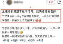 55岁杨澜被曝移民美国  二婚老公吴征和儿子早都是美国籍