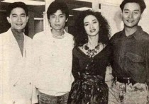 王杰和明星合影曾经在微博上发了一张与张国荣梅艳芳以及陈百强的合照