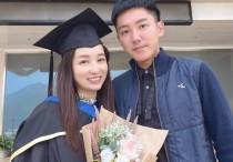 TVB著名女星麦雅致（40岁拿到硕士学位穿毕业袍照片引发激赞）