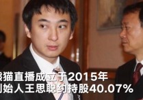 熊猫直播宣布破产即将关停服务器    王思聪早已清空手中股份