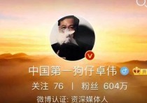 称为中国第一狗仔的卓伟（为什么这么多年却没有人敢得罪他呢）