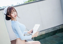 韩国女主播李秀彬写真   身材因像娜美的身材而爆红