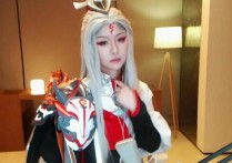 主播阿冷cosplay王者荣耀明世隐超赞  让我们看到了阿冷的另一面